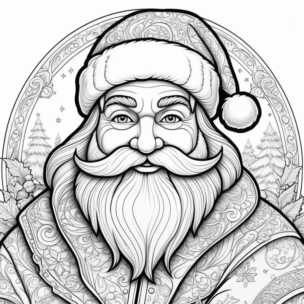 Santa Claus Coloring Pages Printable