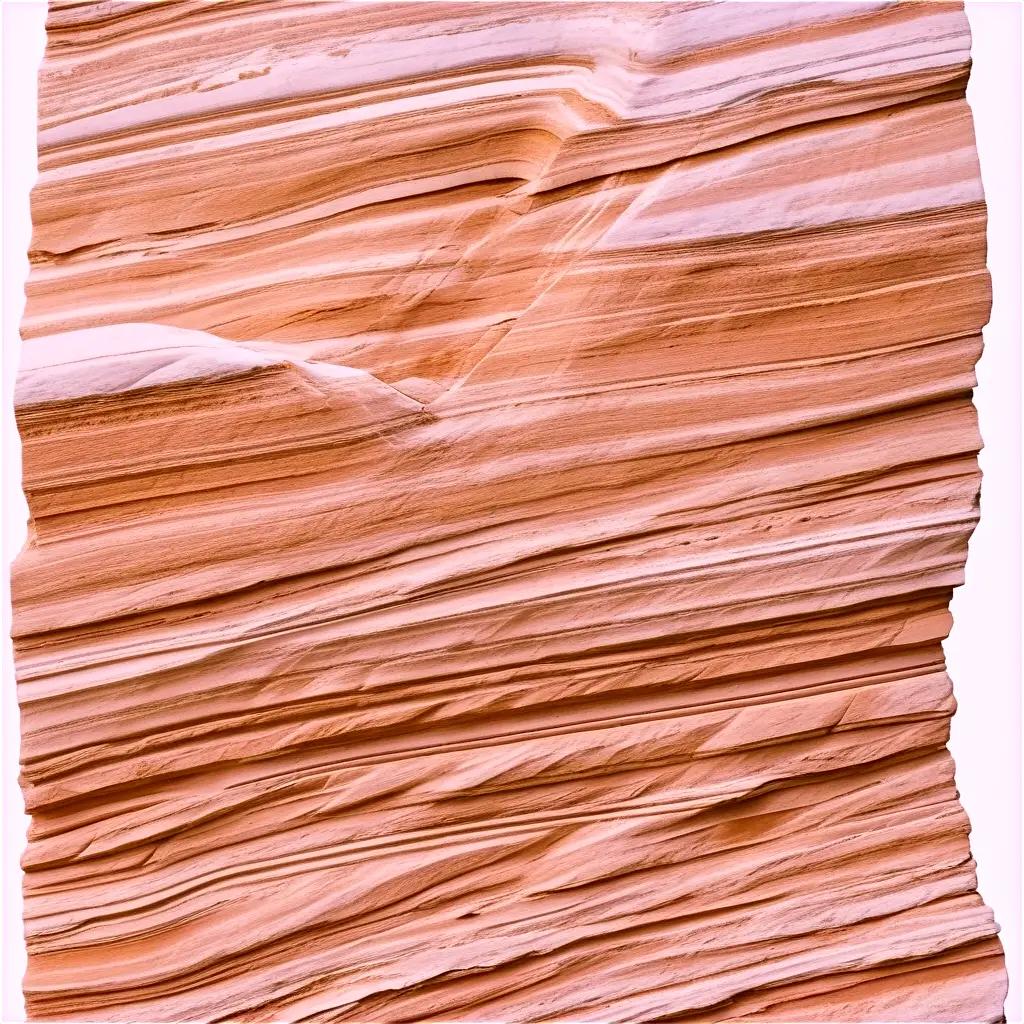 Sedimentary sandstone has a layered texture