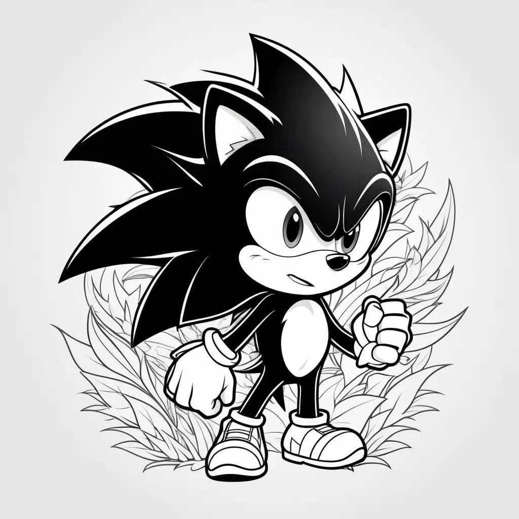 Shadow the Hedgehog coloring pages available online