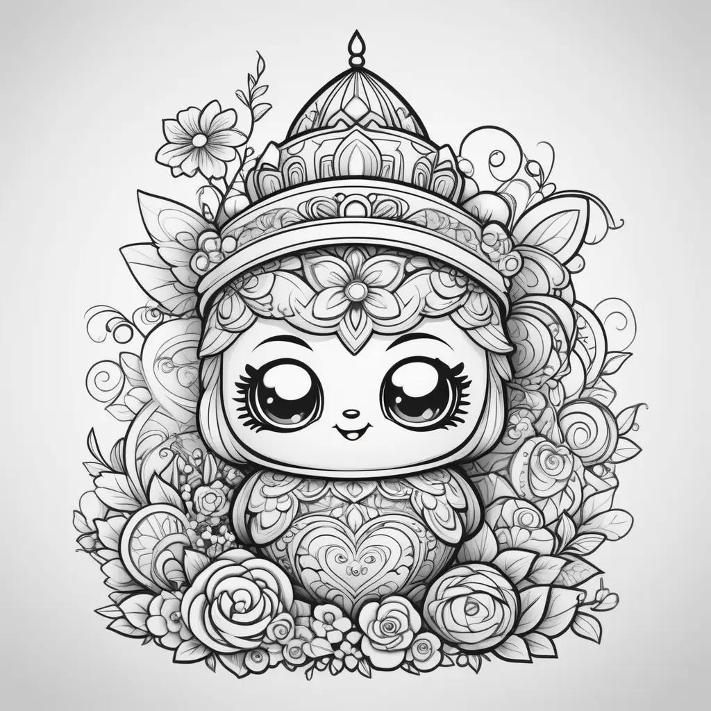 Shopkin Coloring Pages: A Collection of Cute and Colorful Designs