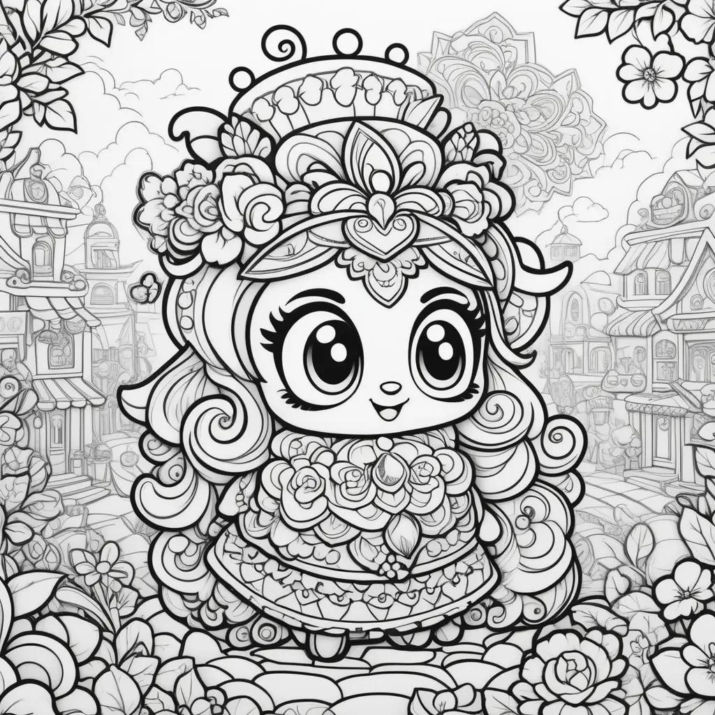 Shopkin Coloring Pages: A Colorful Collection for Kids