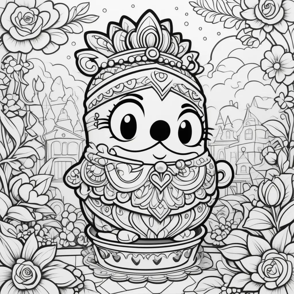 Shopkin coloring pages: cute and colorful