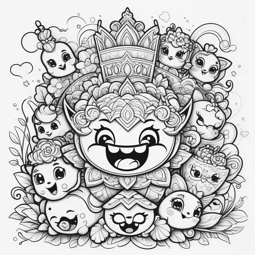 Shopkins Coloring Pages Show Off Your Creativity