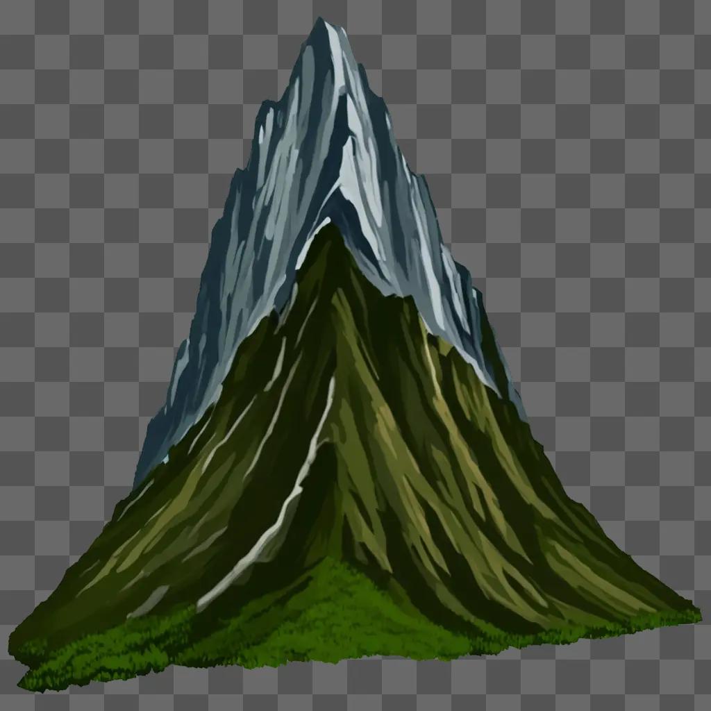 Side mountain drawing