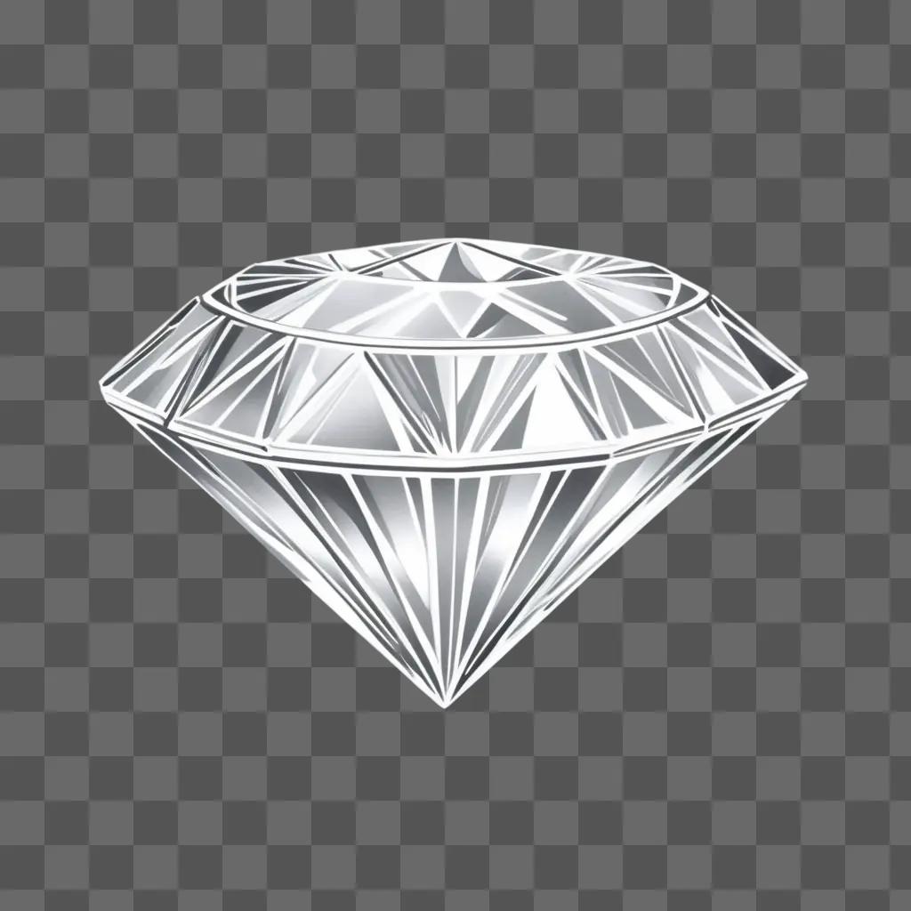 Sketch diamond drawing, illuminated diamond, diamond drawing, diamond sketch, diamond drawing