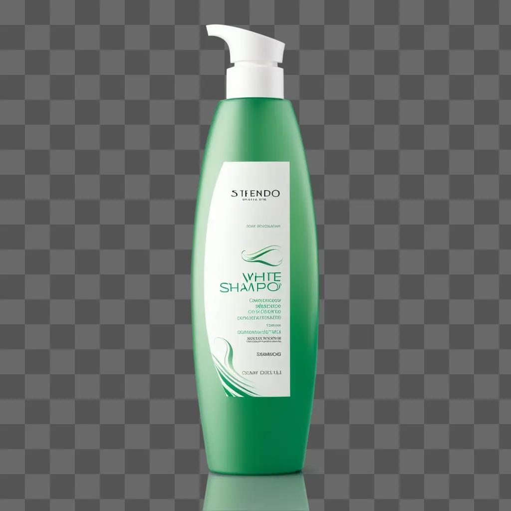 Sleek, green shampoo with white foam