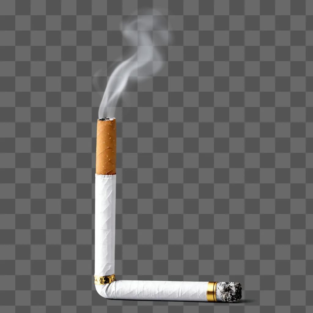 Smoking image in png format