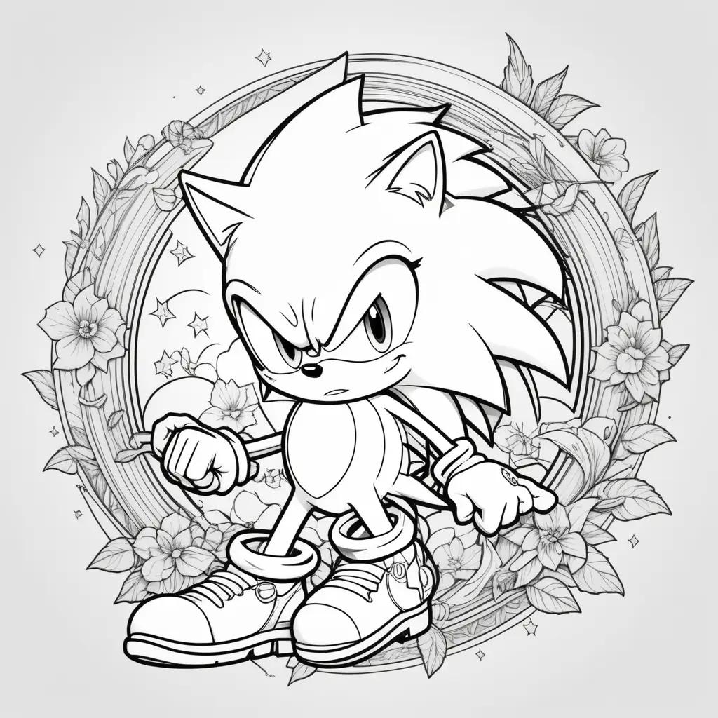 Sonic Coloring Pages: Printable Coloring Pages for Kids