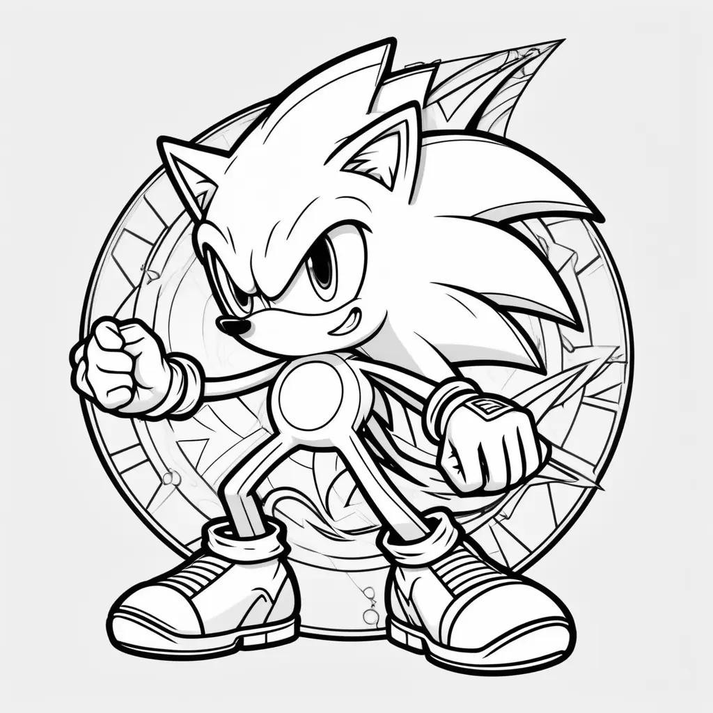 Sonic EXE Coloring Pages: Sonic Coloring Pages