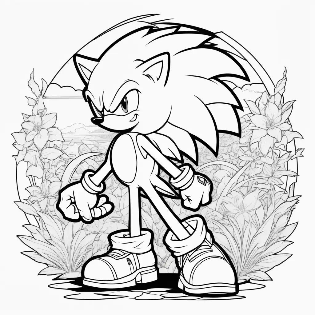 Sonic Shadow Coloring Pages: Coloring Book, Sonic Shadow Coloring Pages, Sonic Coloring Pages, Coloring Pages, Coloring Pages Online