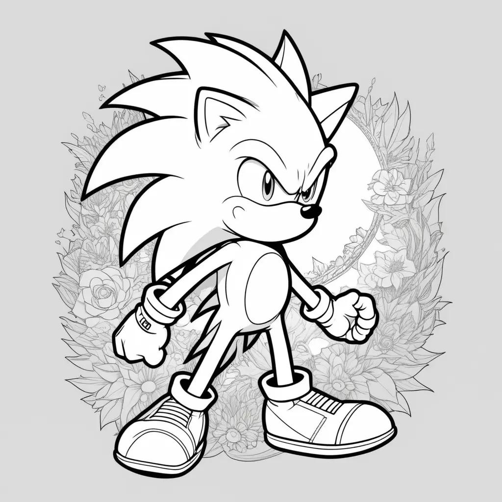 Sonic the Hedgehog Coloring Pages: A Collection of Super Coloring Pages for Kids