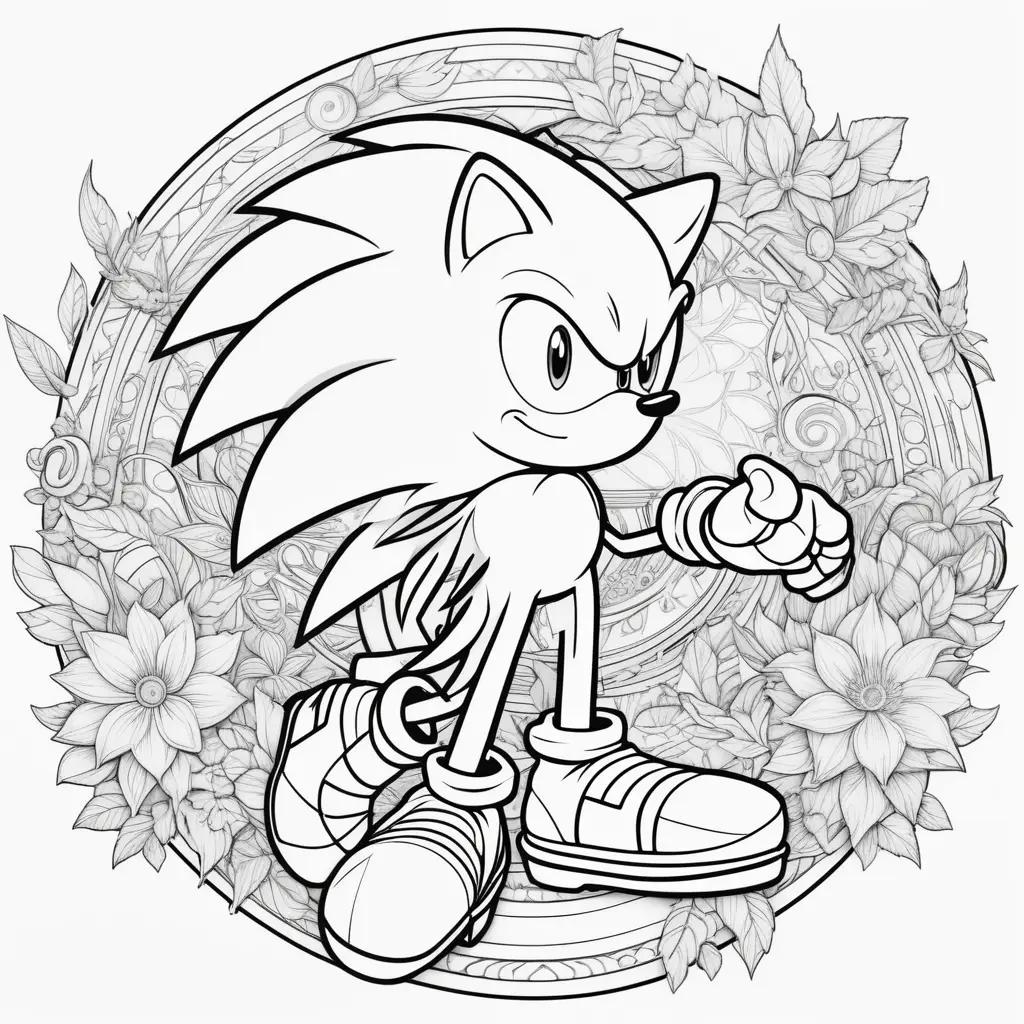 Sonic the Hedgehog Coloring Pages