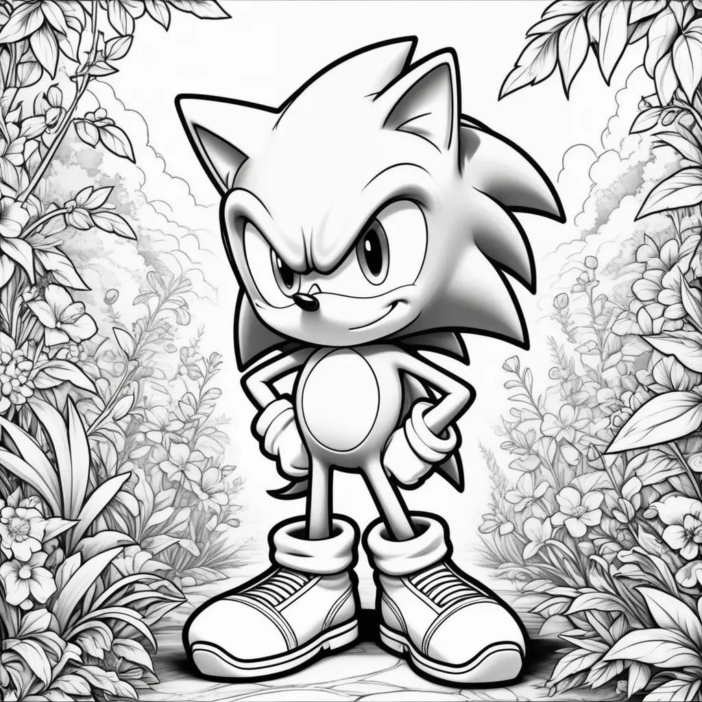 Sonic the Hedgehog Coloring Pages