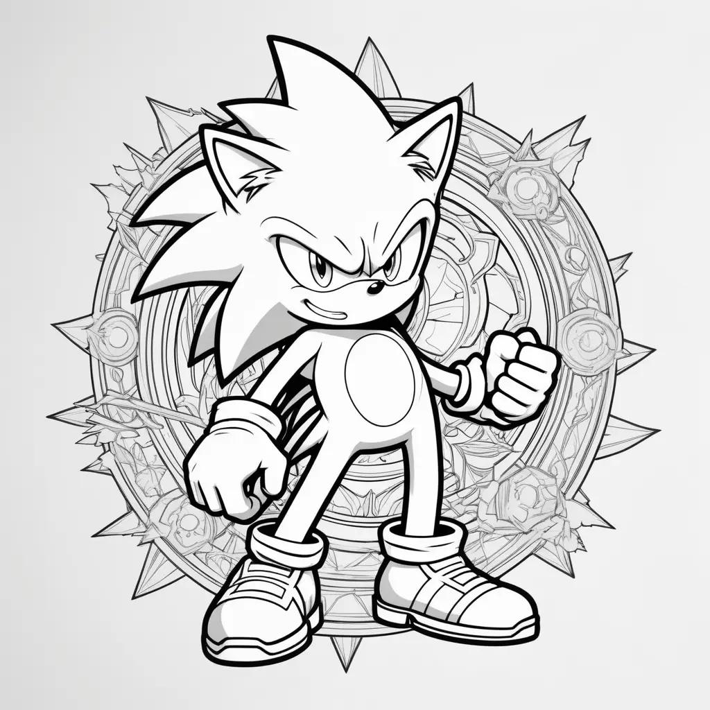 Sonic the Hedgehog Coloring Pages for Kids