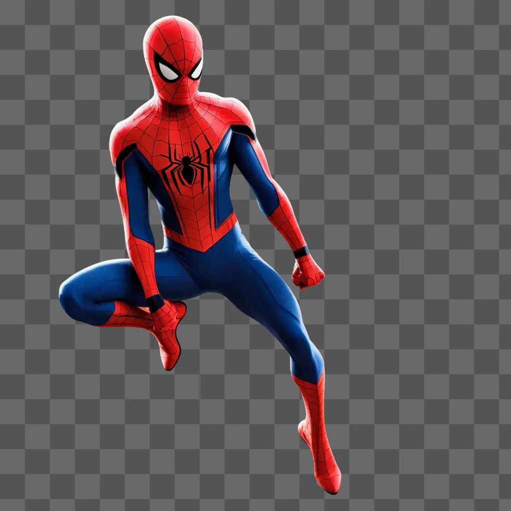 Spectacular Spider-Mans glowing red suit