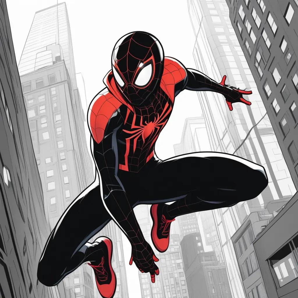 Spider-Man: Miles Morales - Coloring Book