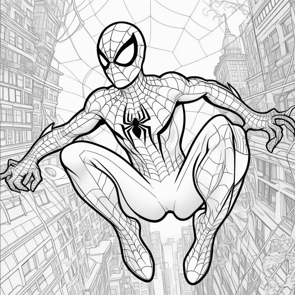 Spiderman Coloring Pages Free