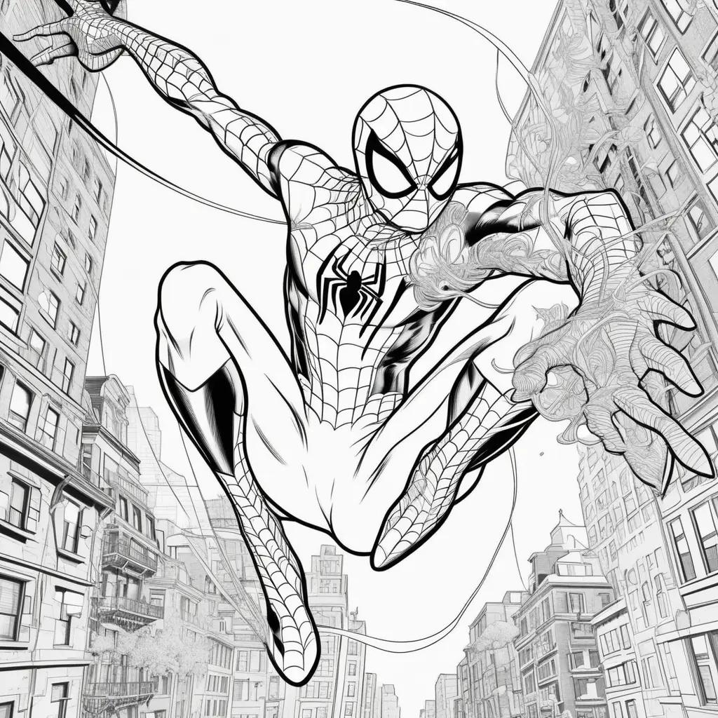 Spiderman Coloring Pages Printables For Kids