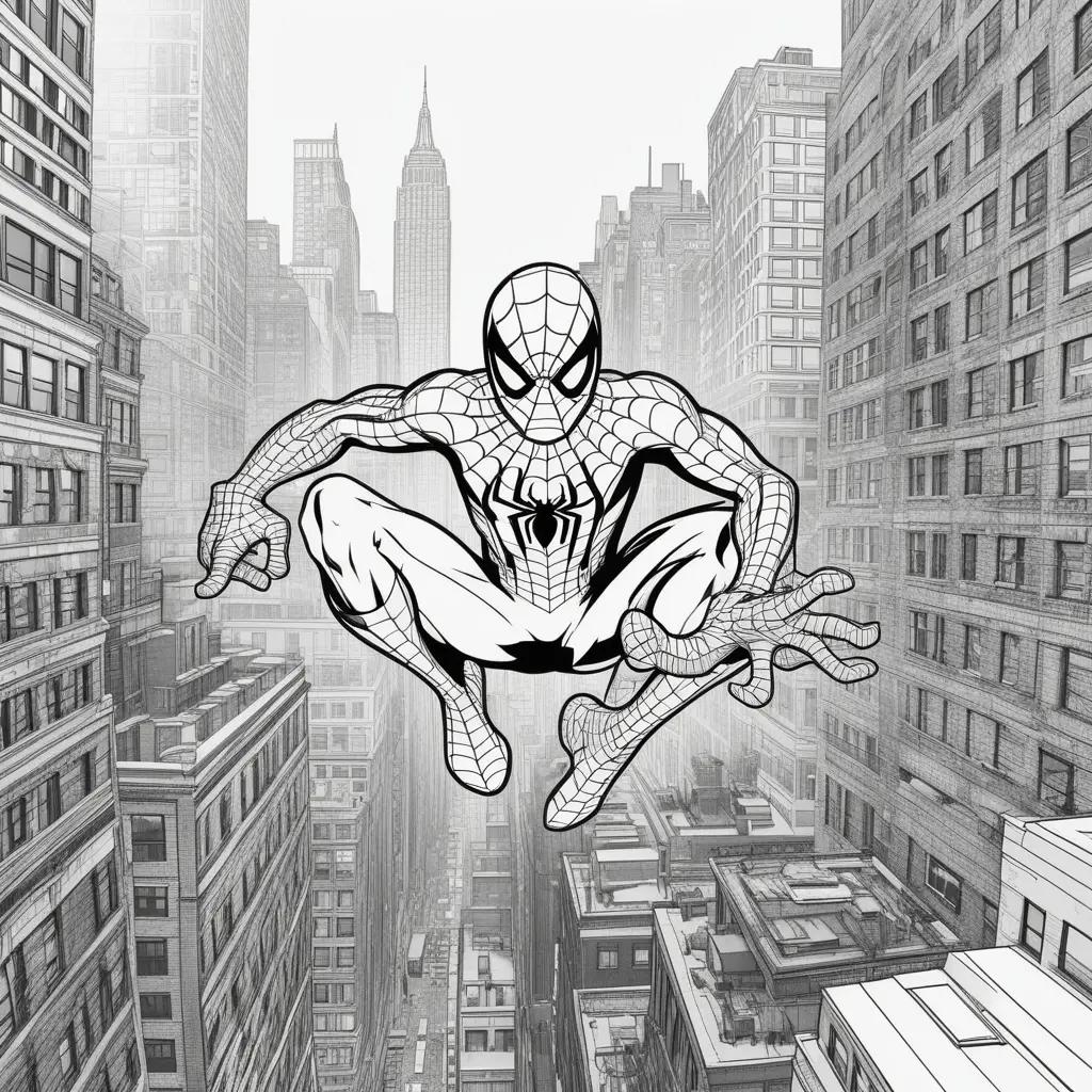 Spiderman Coloring Pages