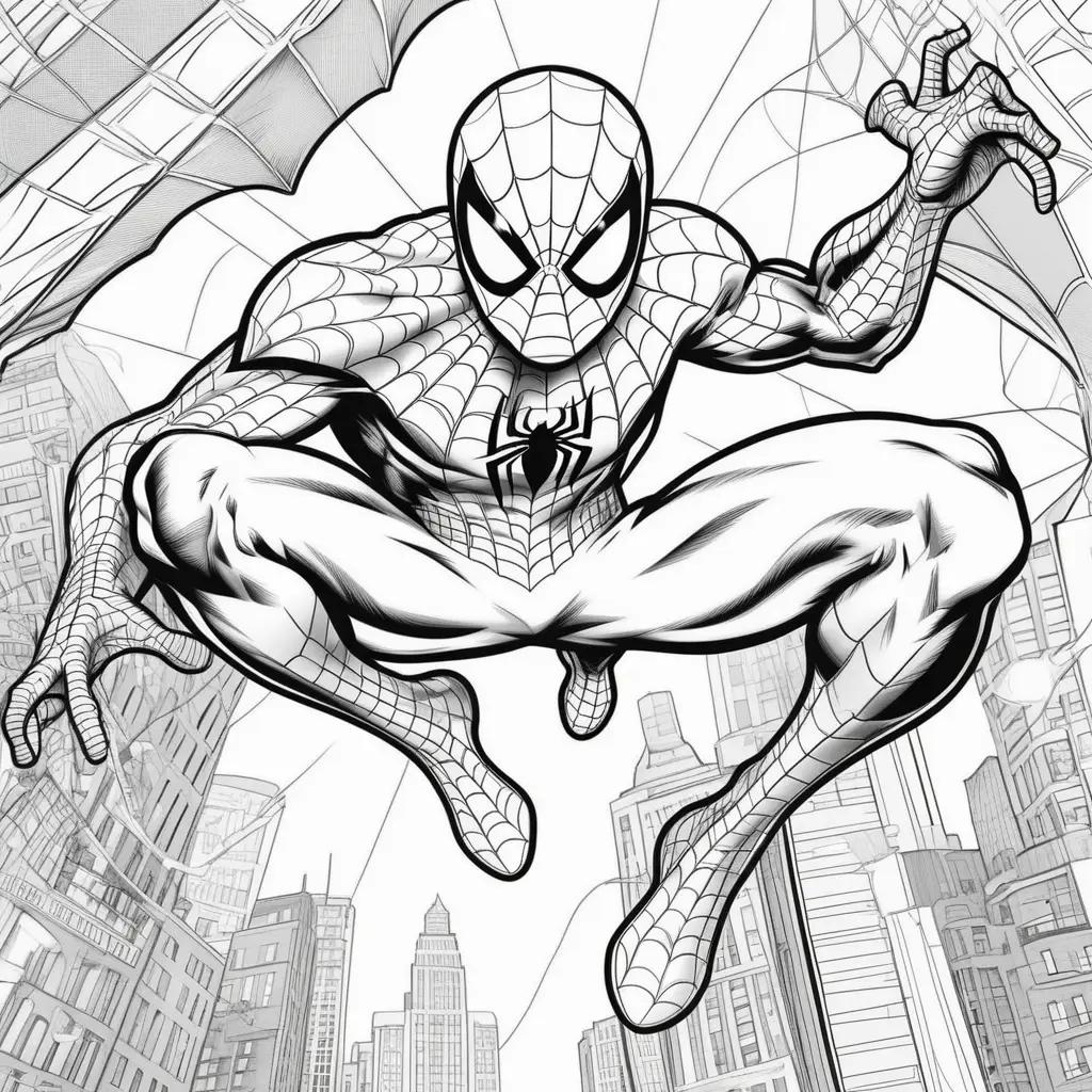 Spiderman Coloring Pages