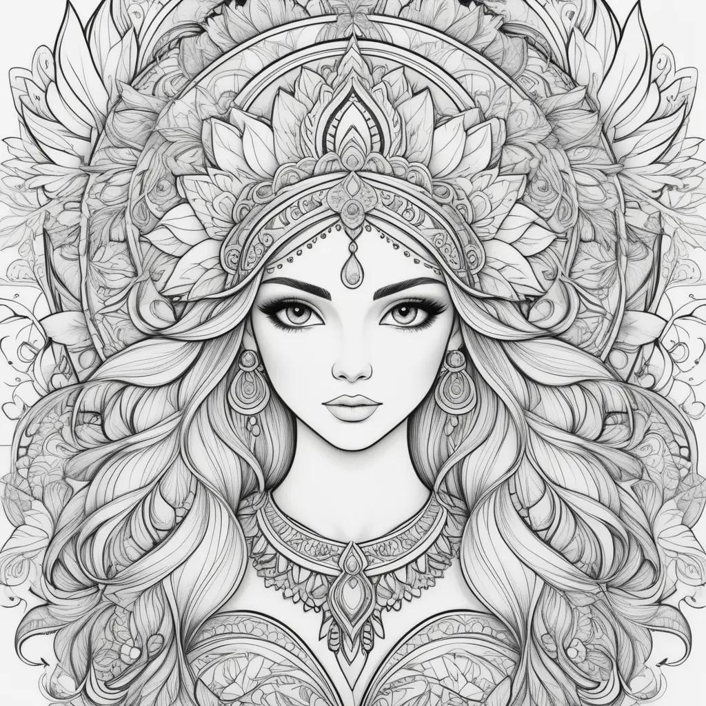Spirit Coloring Pages: A Beautiful Coloring Book for Adults
