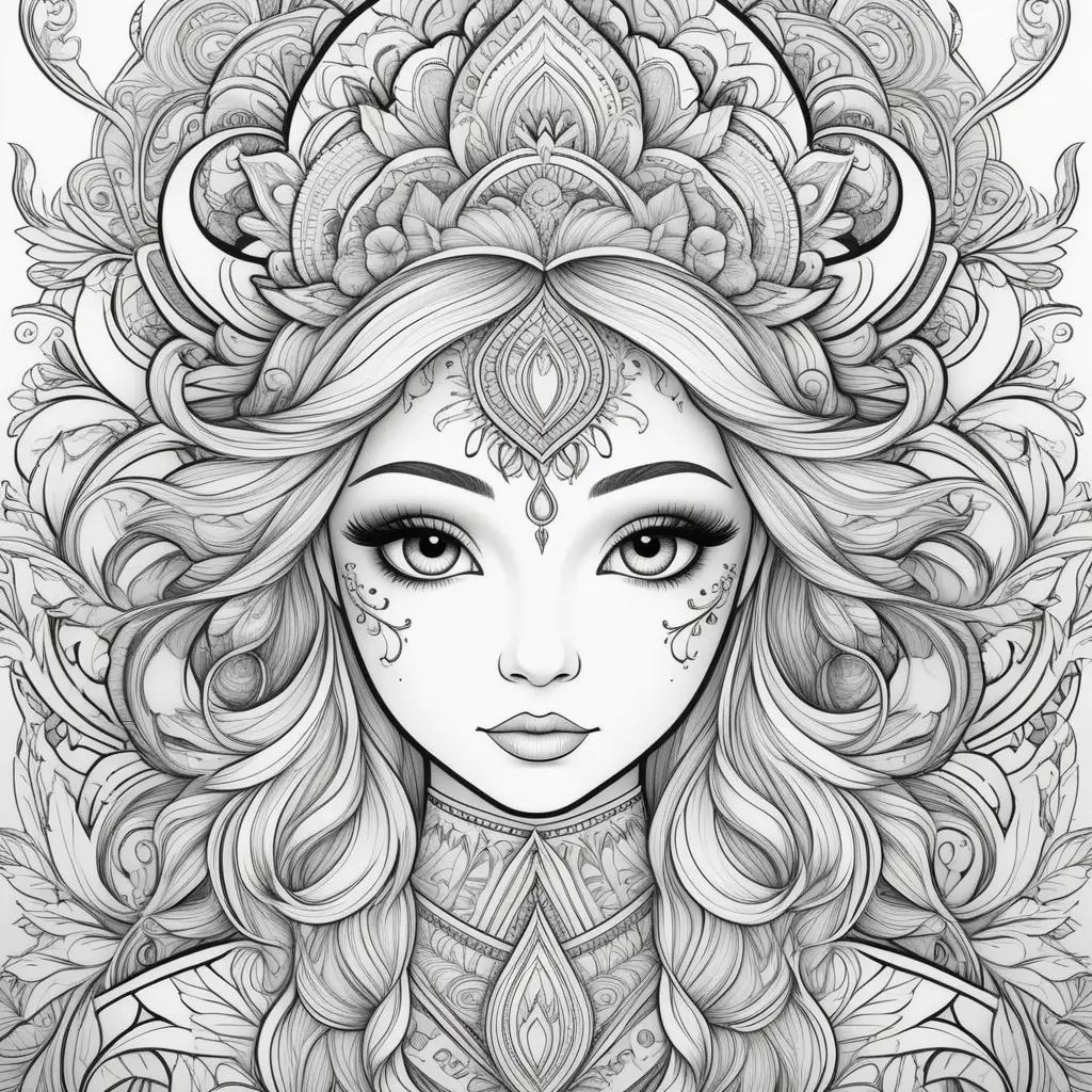 Spirit Coloring Pages: A Collection of Art for Adult Coloring