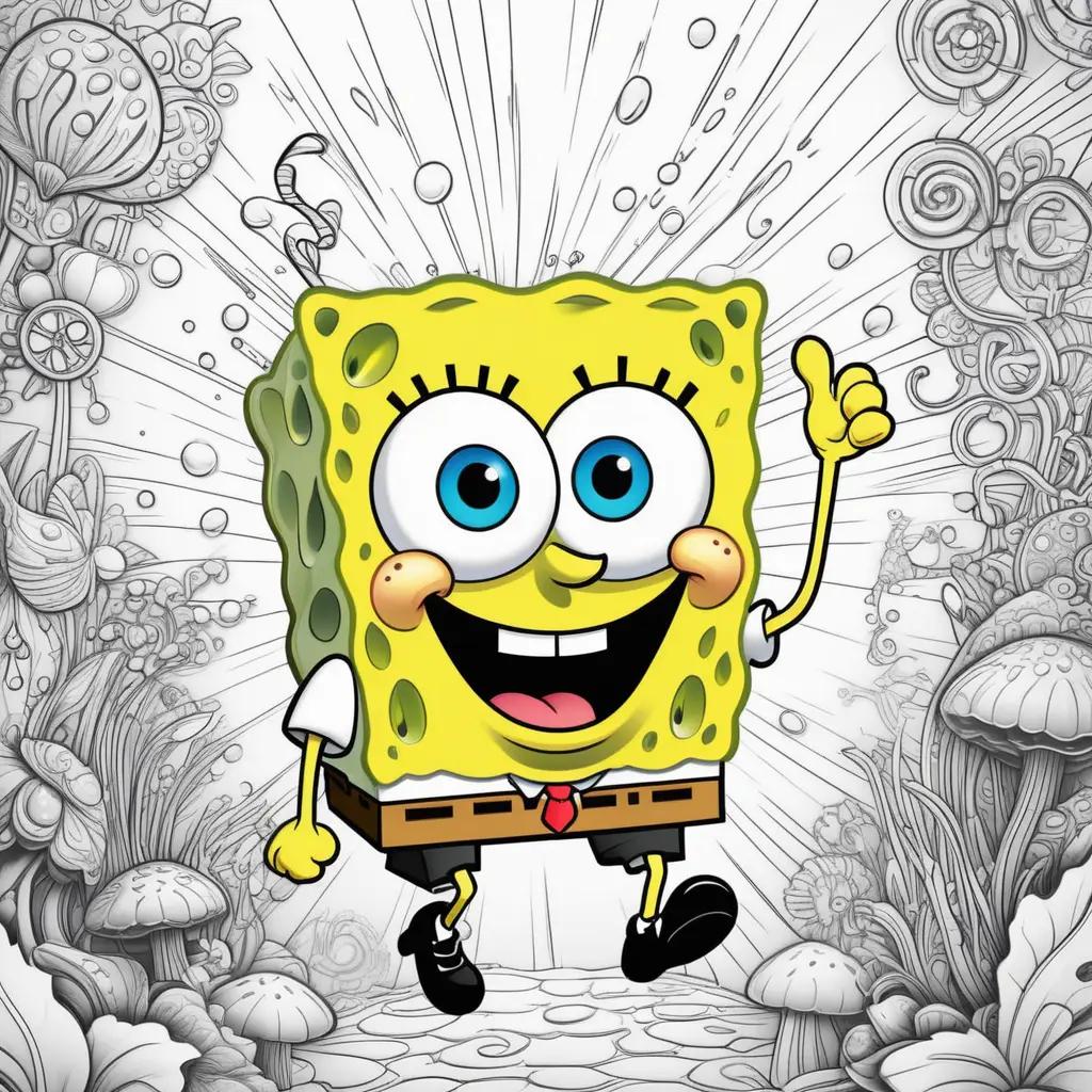 Spongebob Coloring Pages - A fun and easy way to color