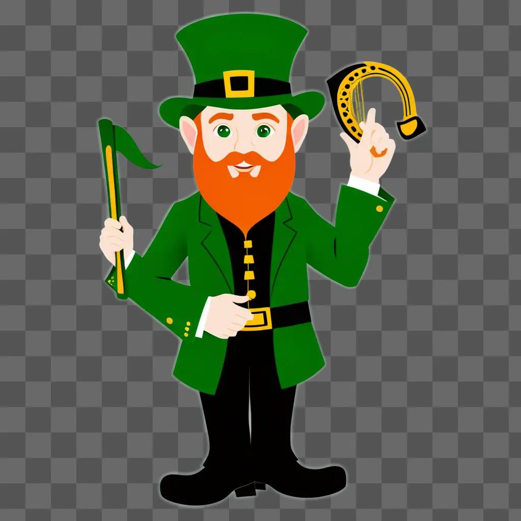 St. Patricks Day Leprechaun Clipart