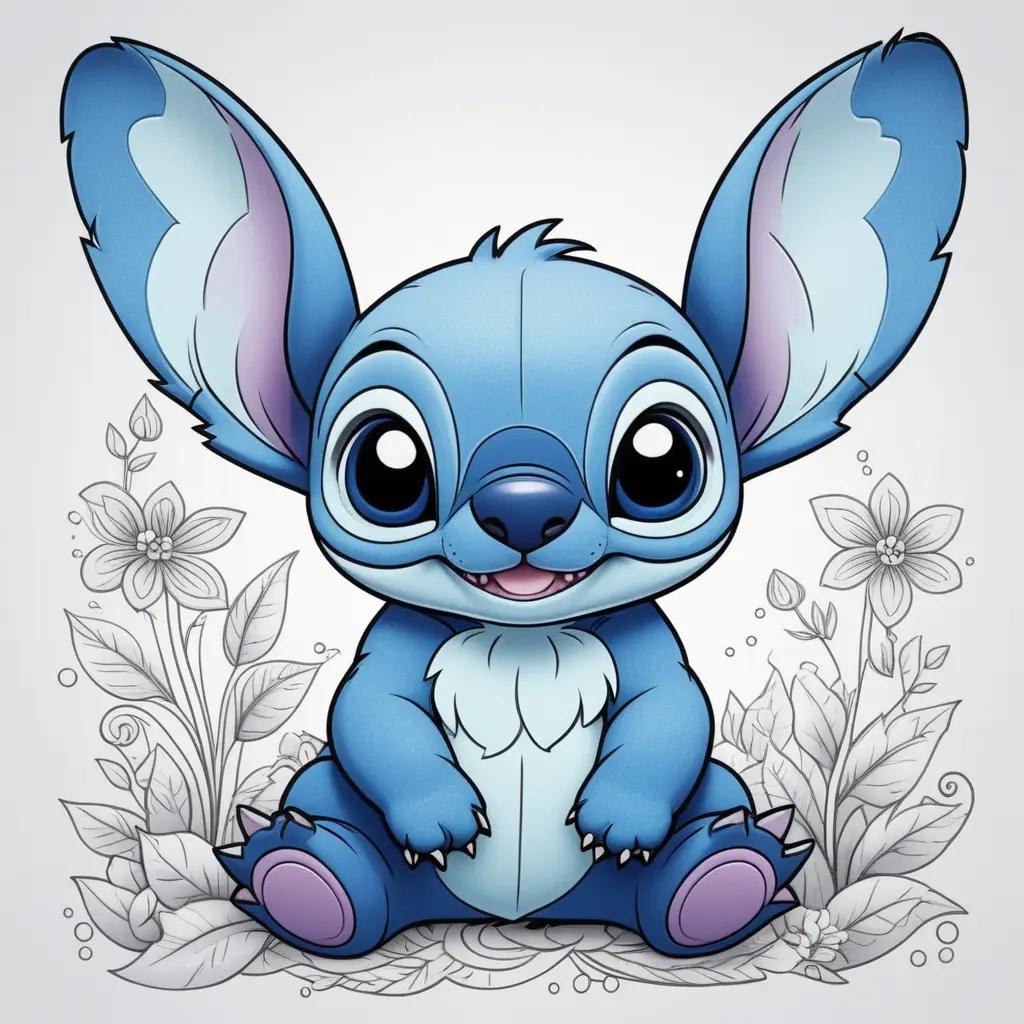 Stitch Coloring Pages Coloring Book