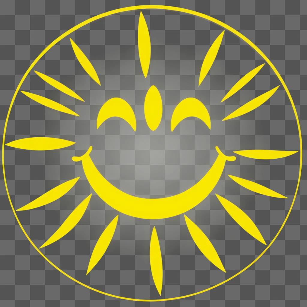 Sun Smiley Clipart