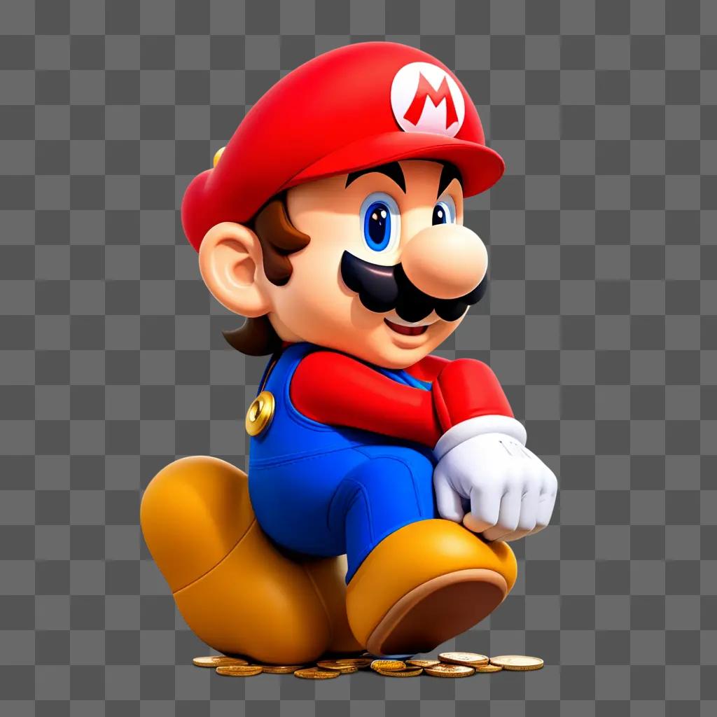 Super Mario image of a man in a red hat