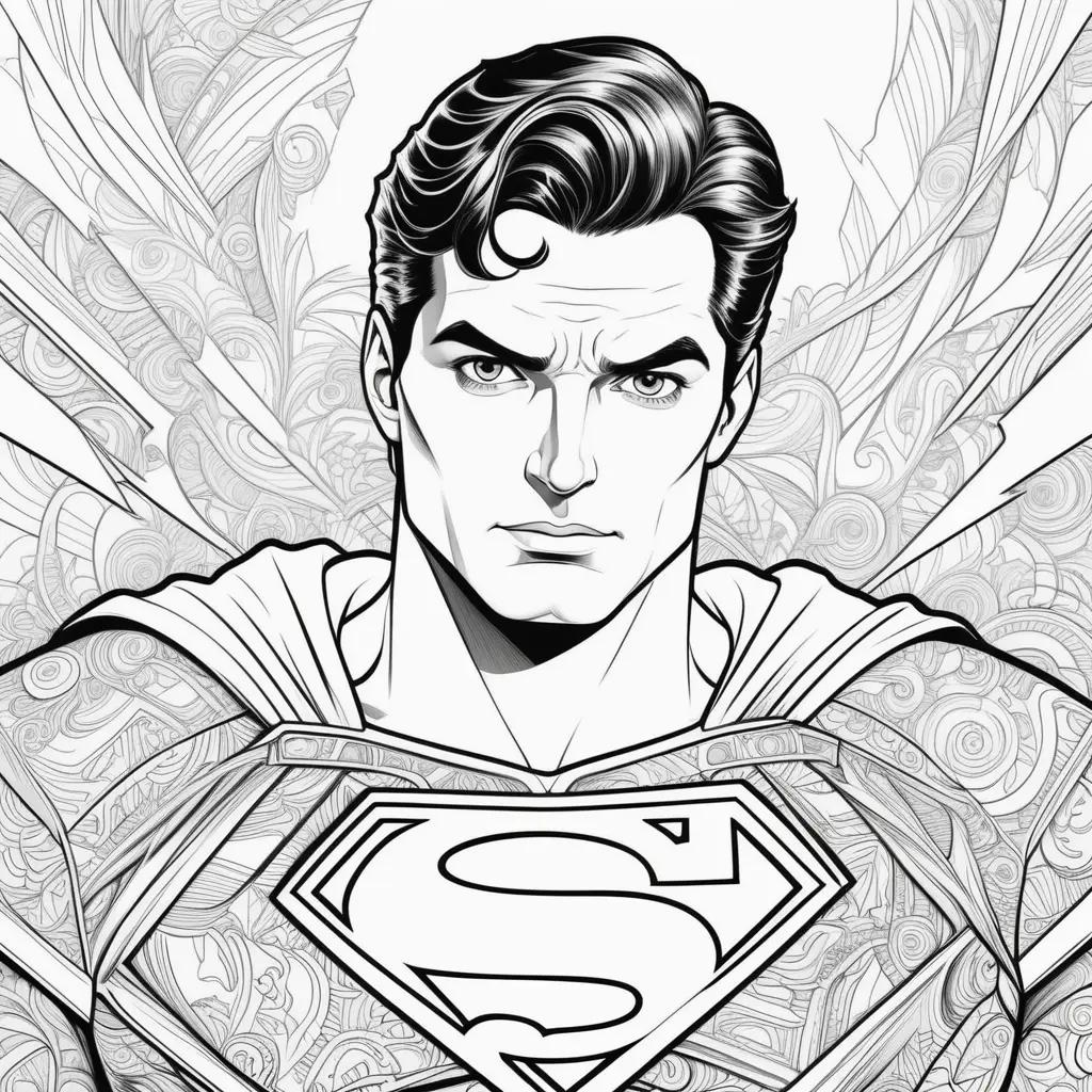 Superman Coloring Pages