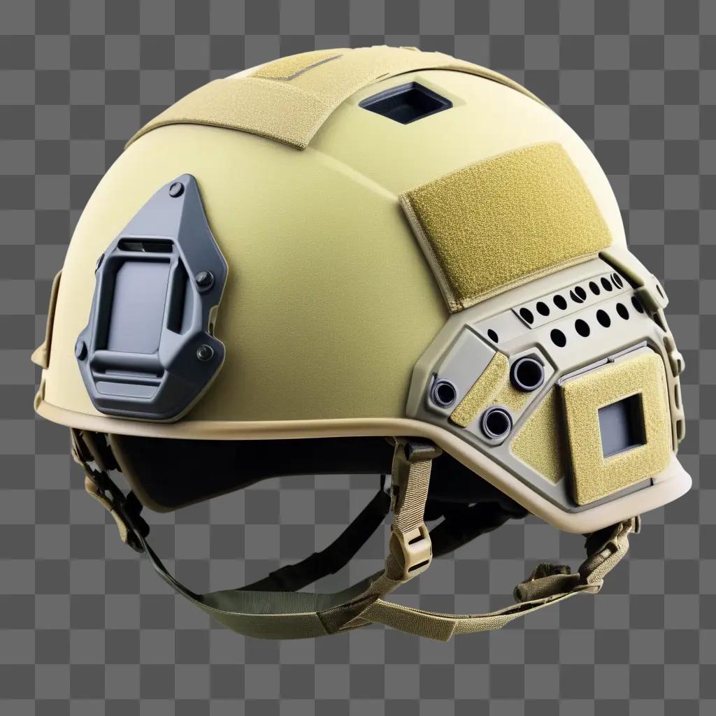 Tactical helmet designed for military use