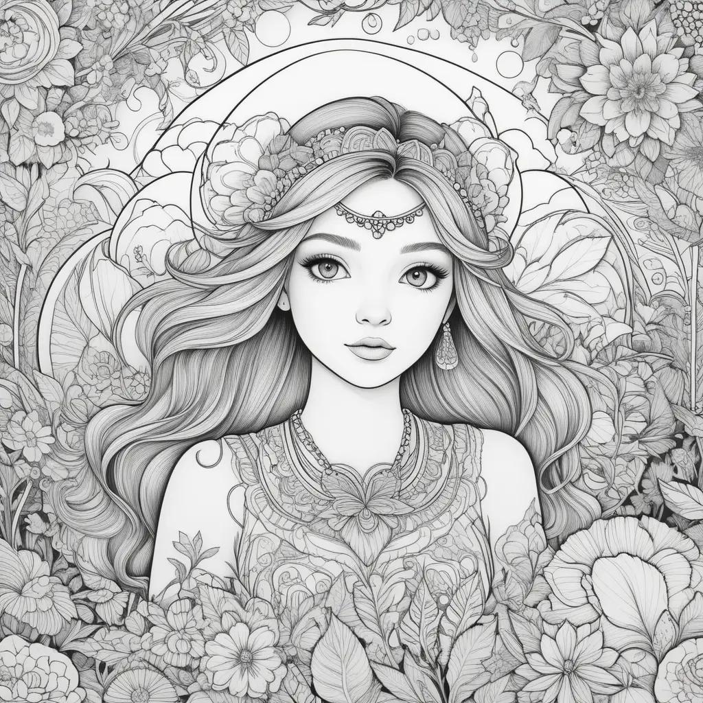 Teen Coloring Pages: Colorful illustrations for your creativity