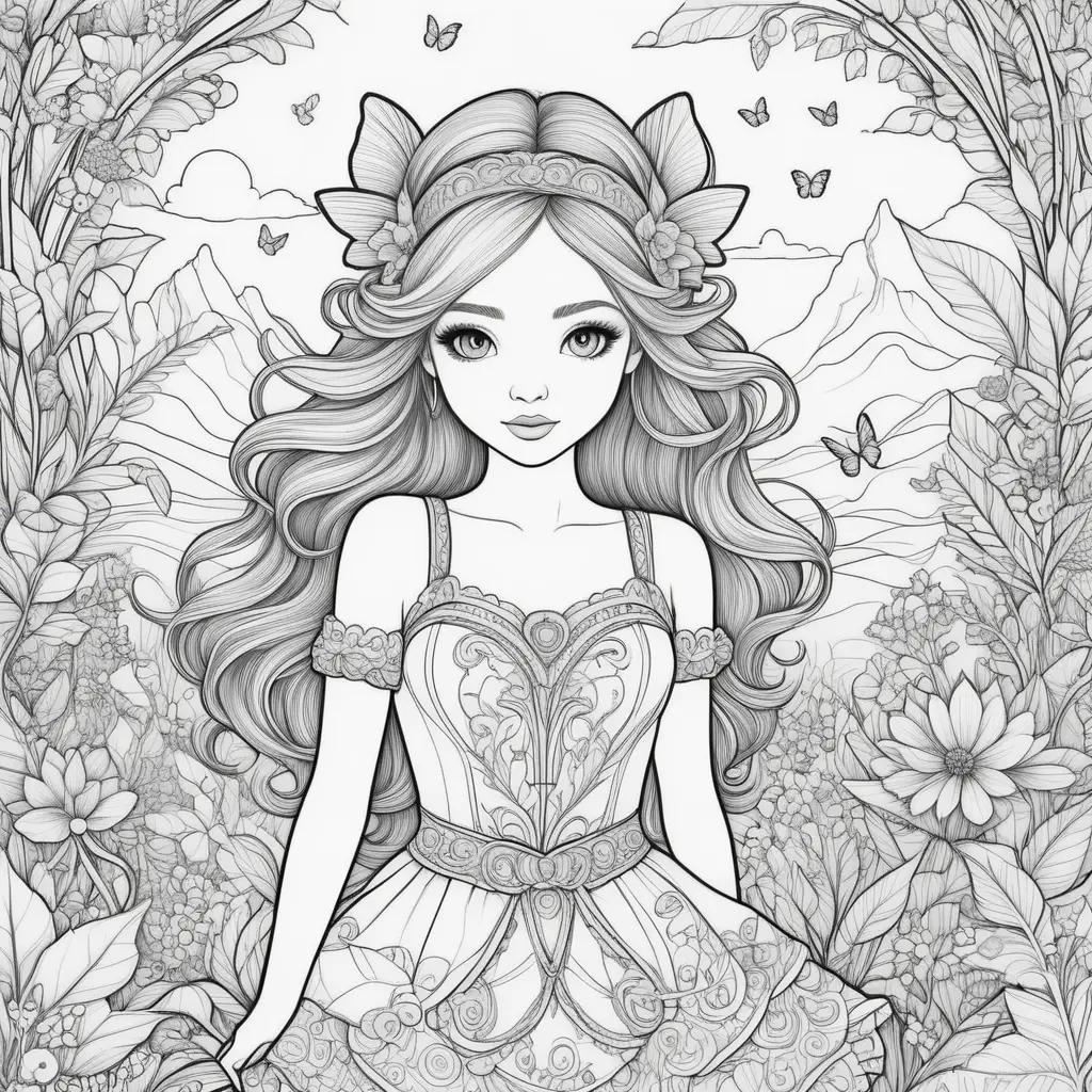 Teen Coloring Pages With Beautiful Colors