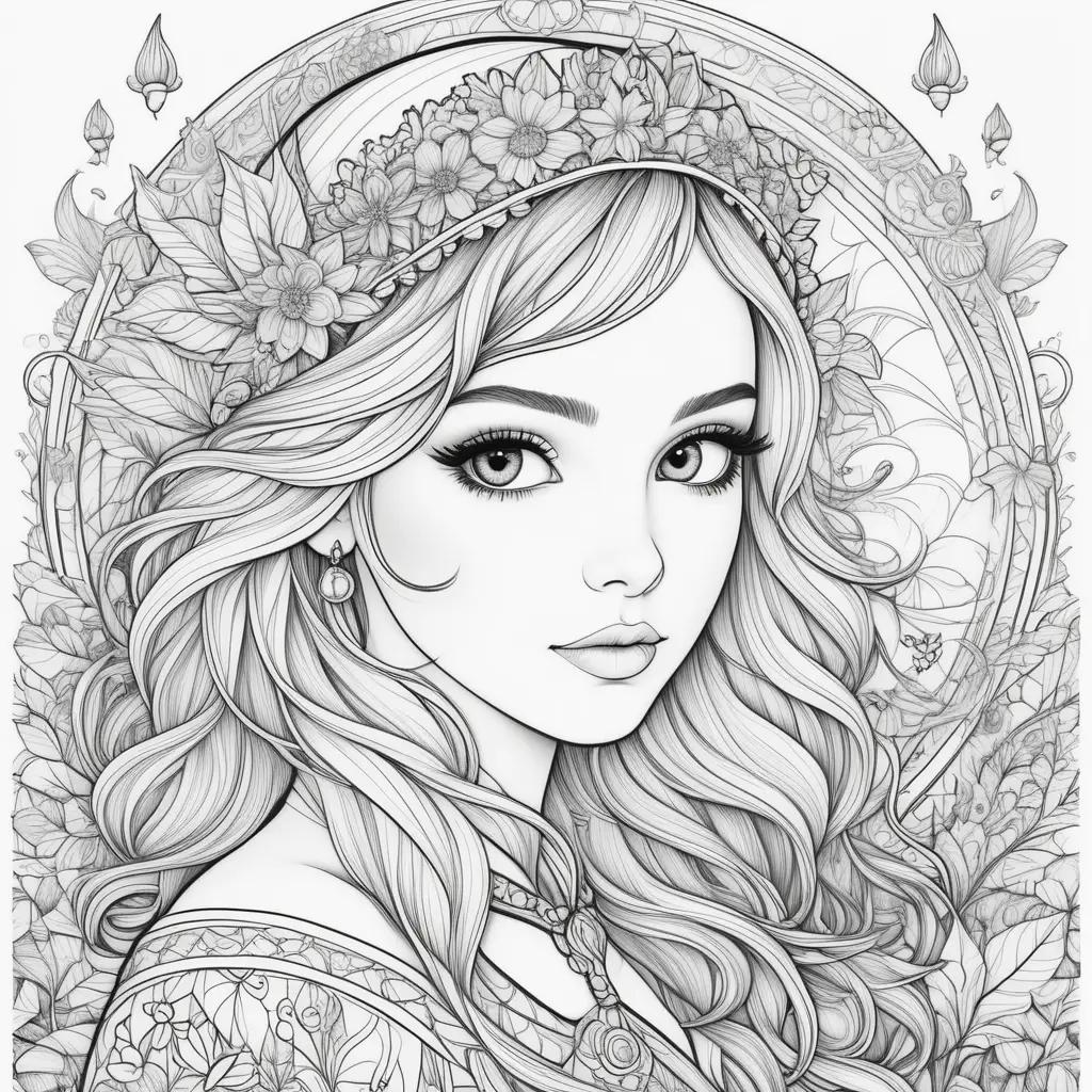 Teen Coloring Pages With Unique Designs