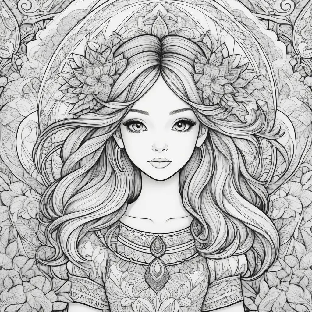 Teen Coloring Pages with Beautiful Designs