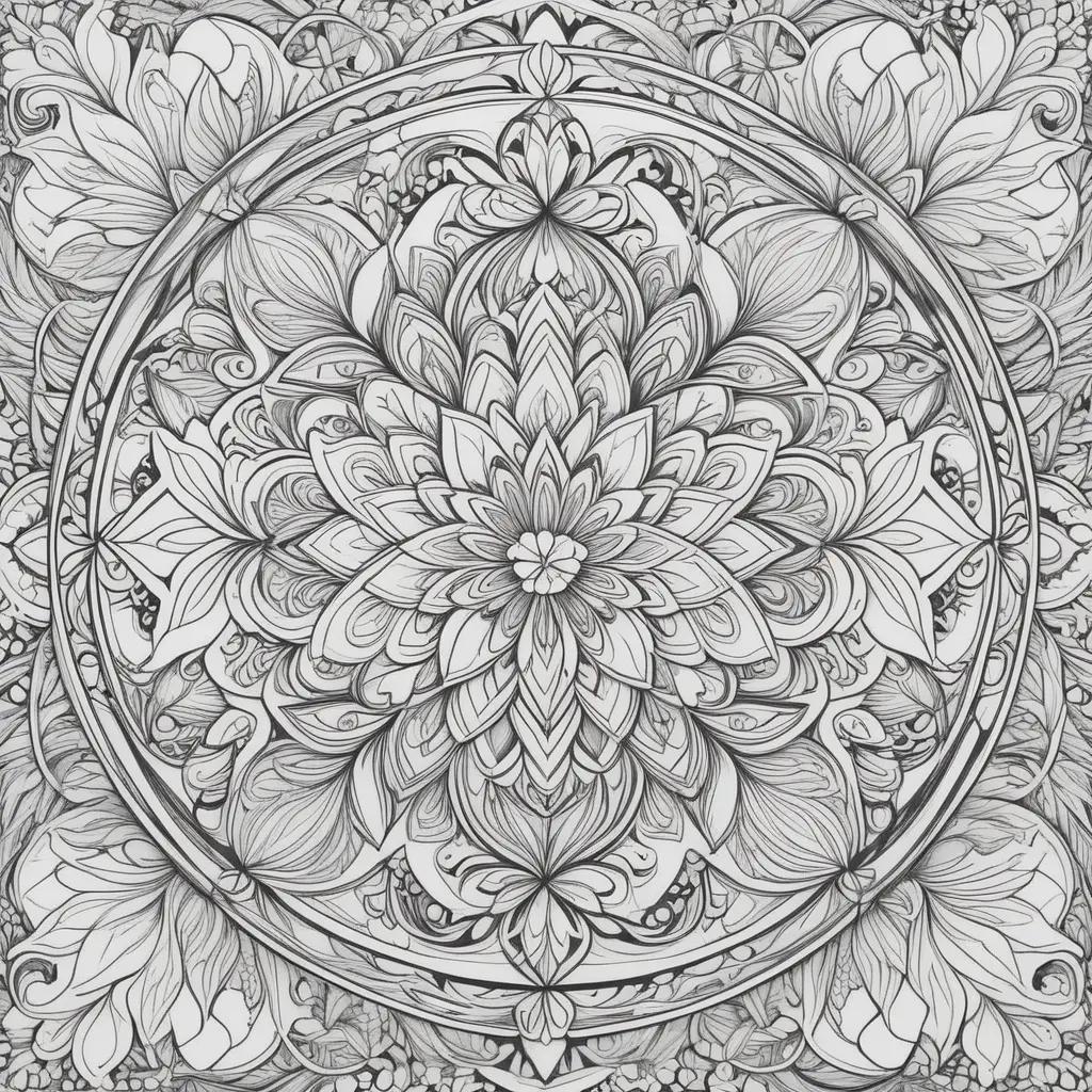 Teen Coloring Pages with Unique Designs