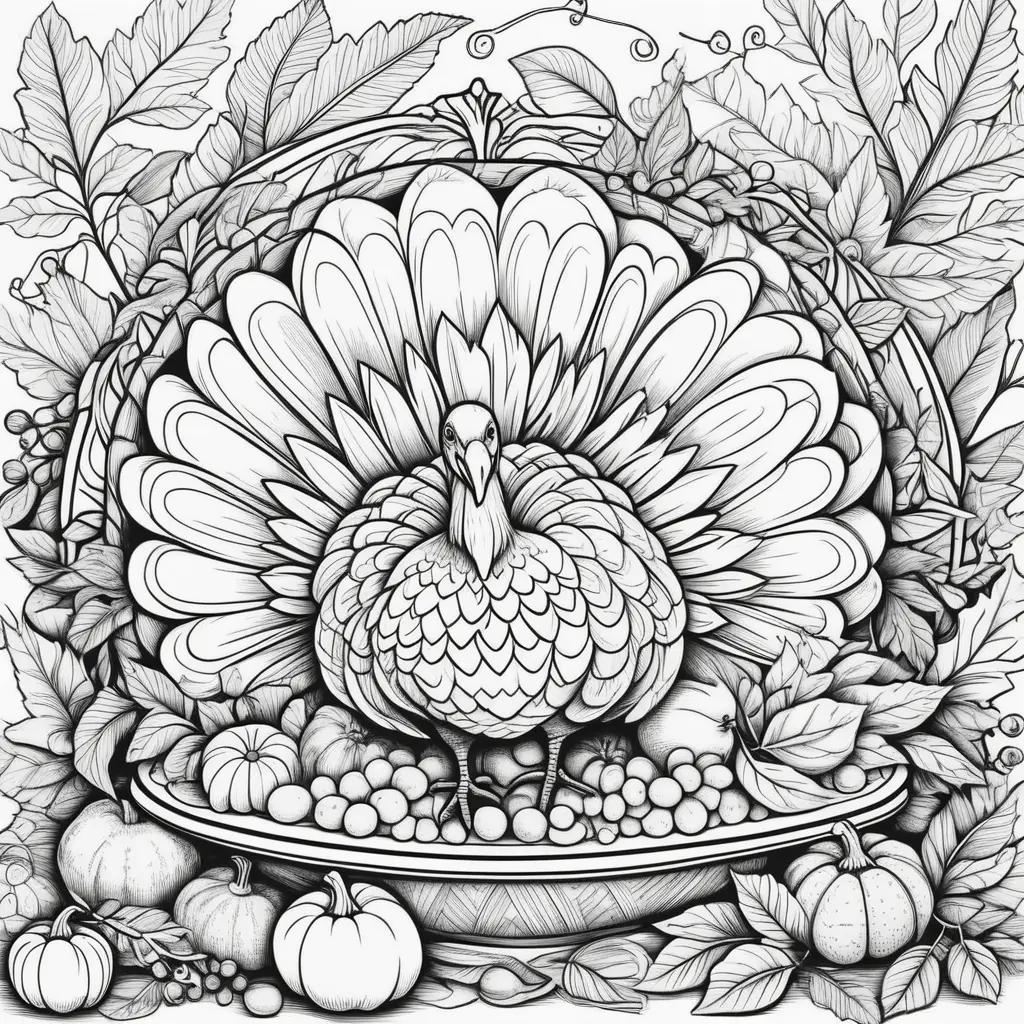 Thanksgiving Coloring Pages: Free Printables