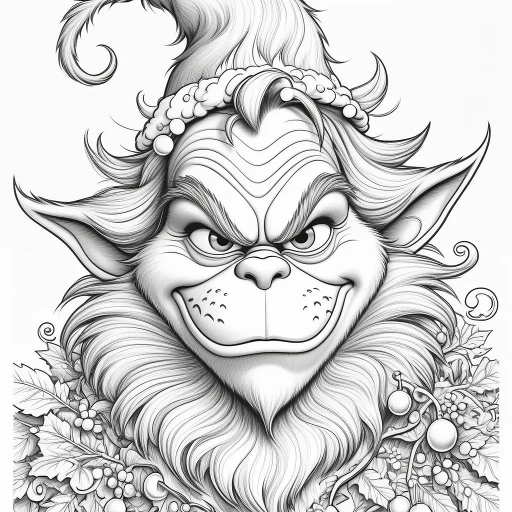 The Grinch Coloring Page