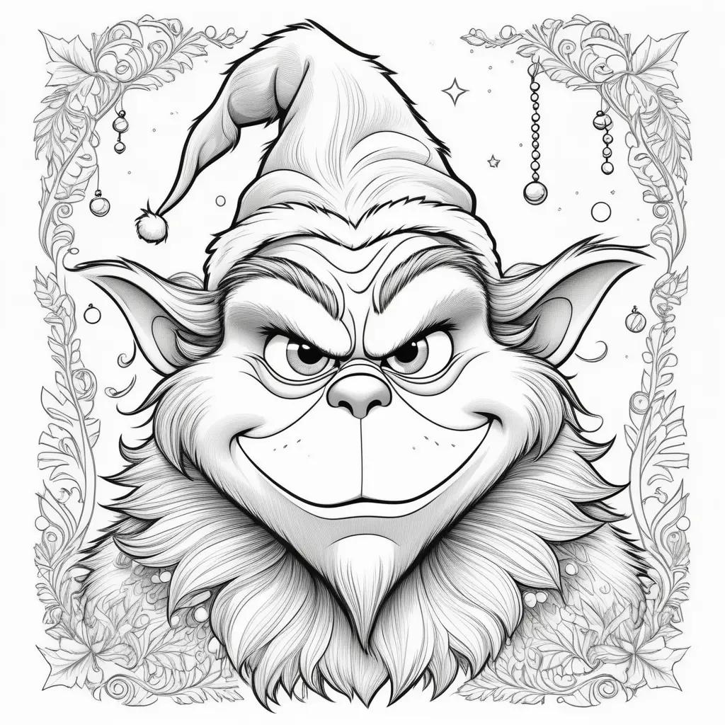 The Grinch Coloring Page