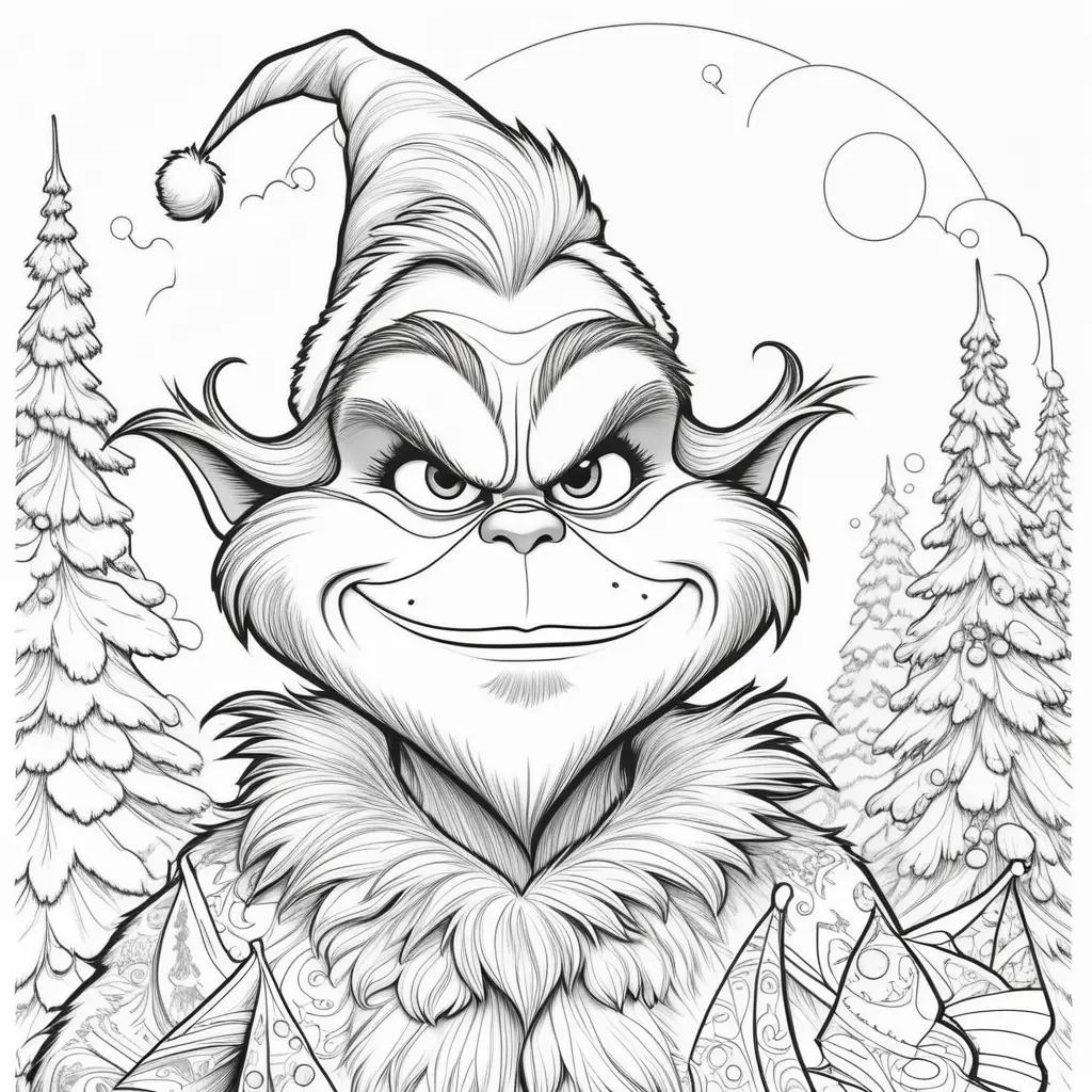 The Grinch Coloring Pages