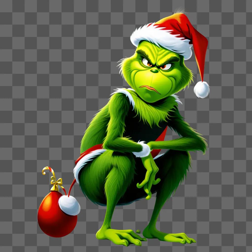 The Grinch in Christmas Clothes