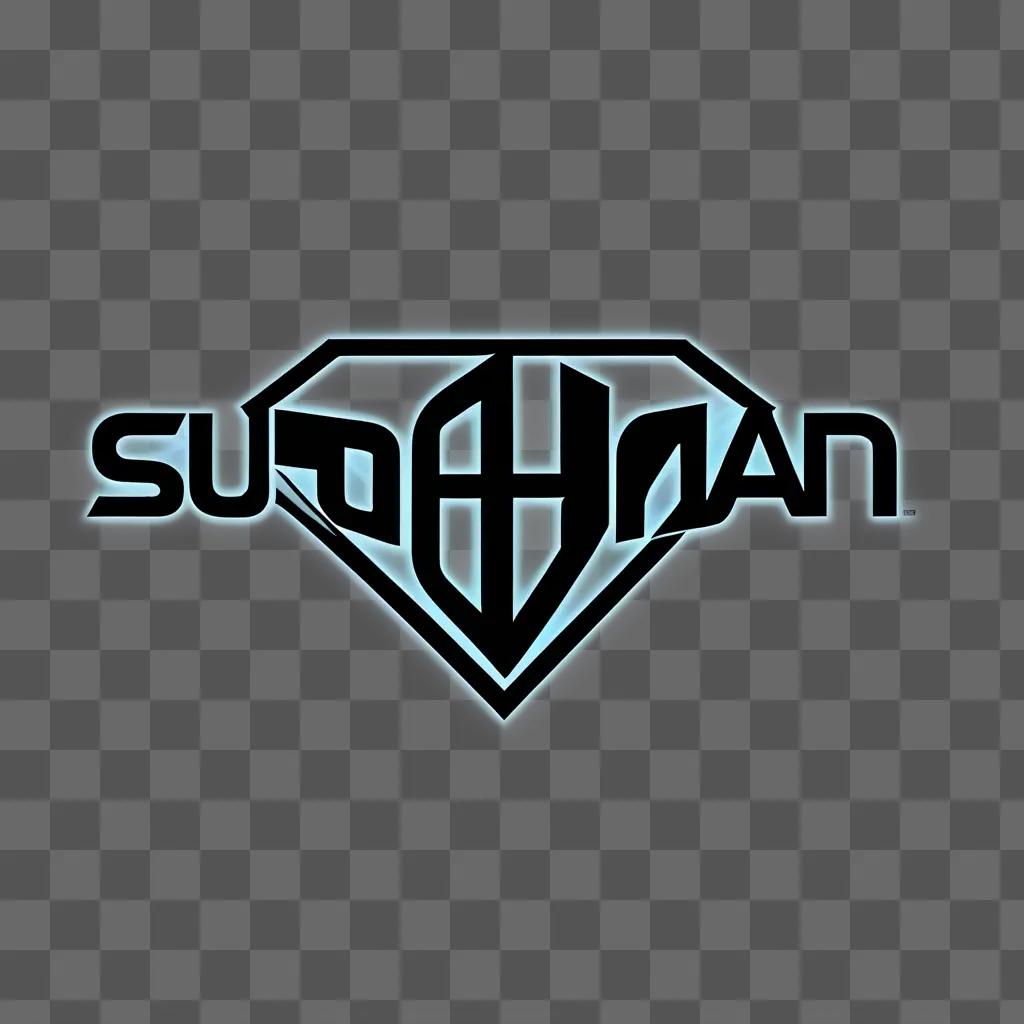 The Superhuman logo is lit up blue