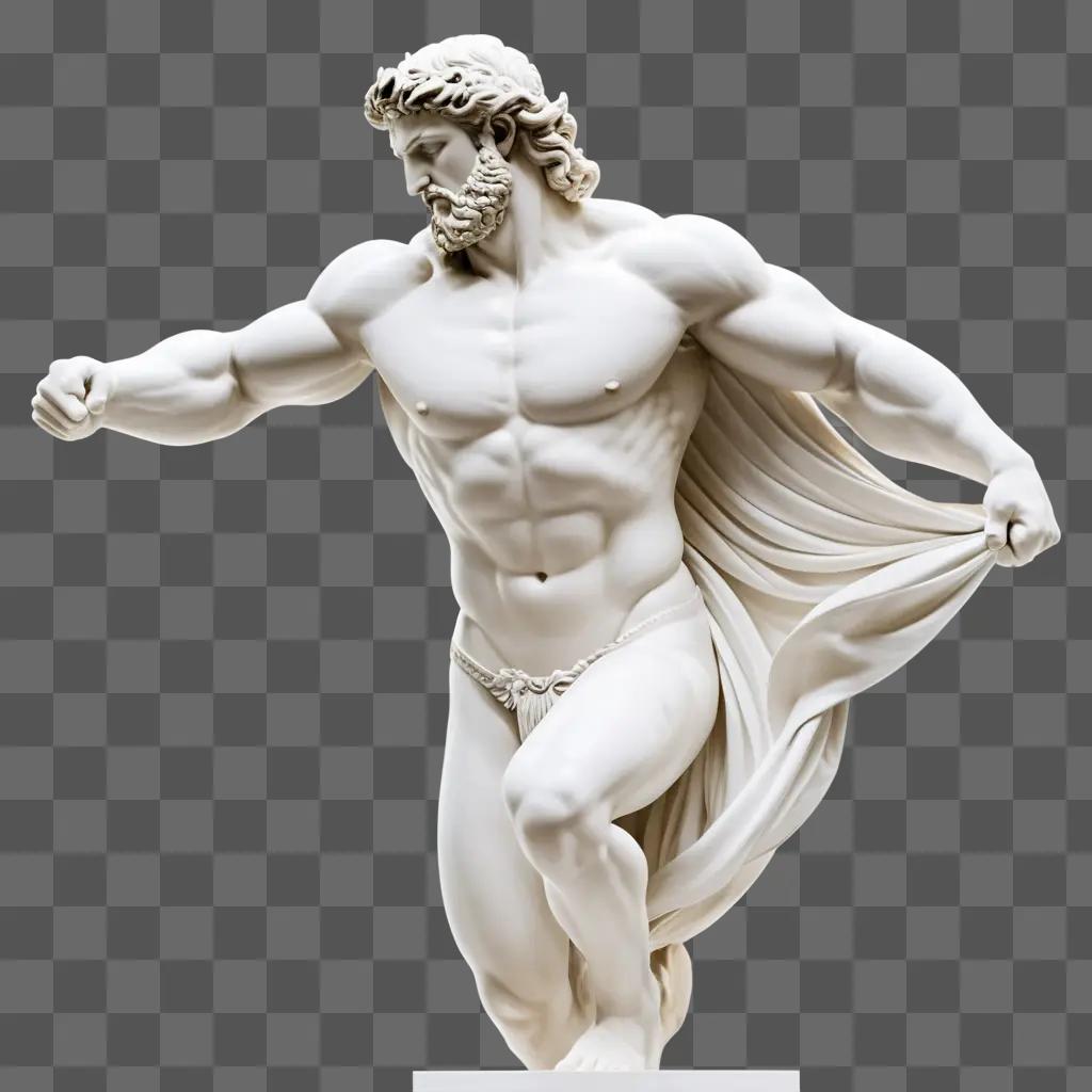ギリシャの彫像の筋力
