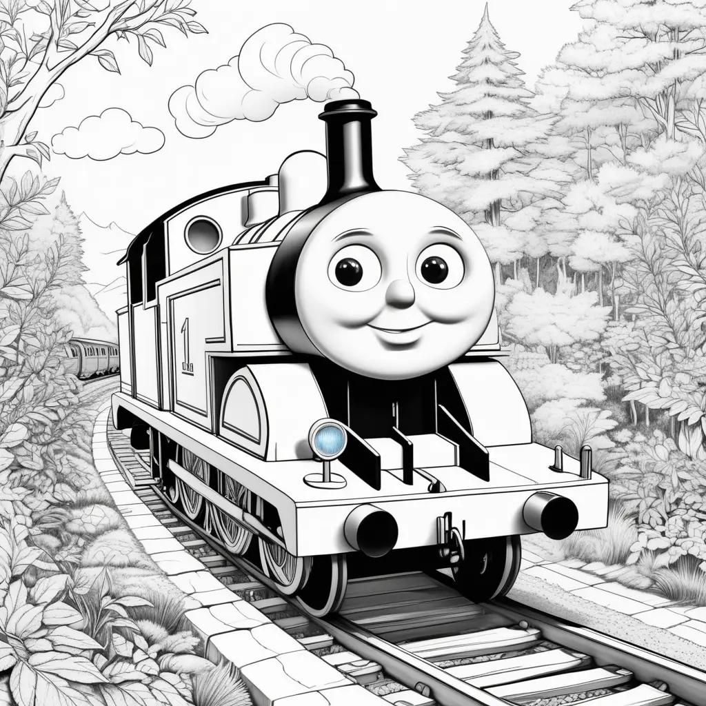 Thomas Coloring Pages