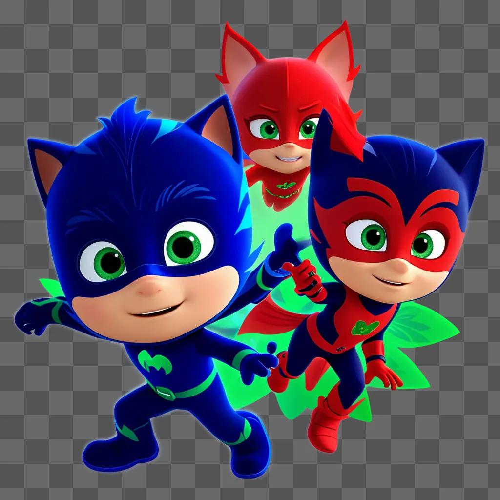 Three Masks of PJ Masks, Green Eyes