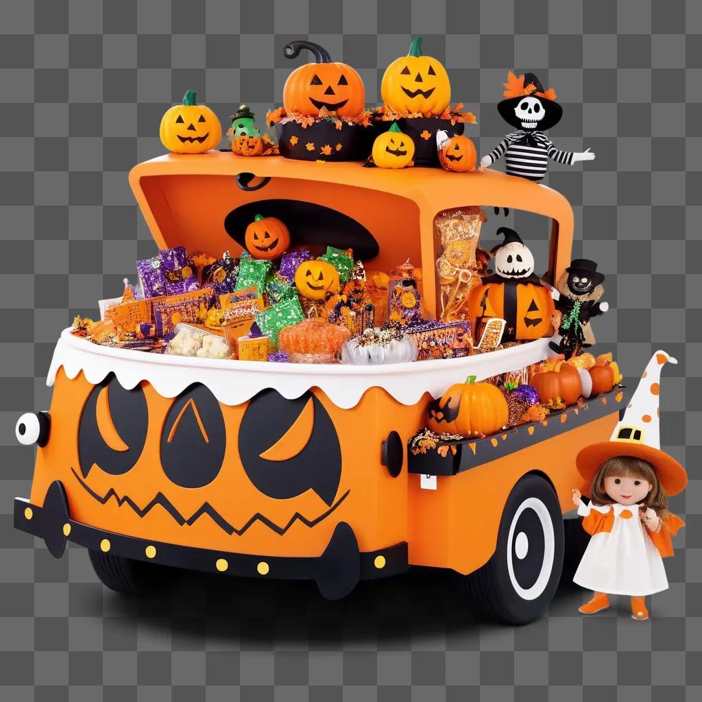 Trunk or Treat Halloween Trash Can for Kids