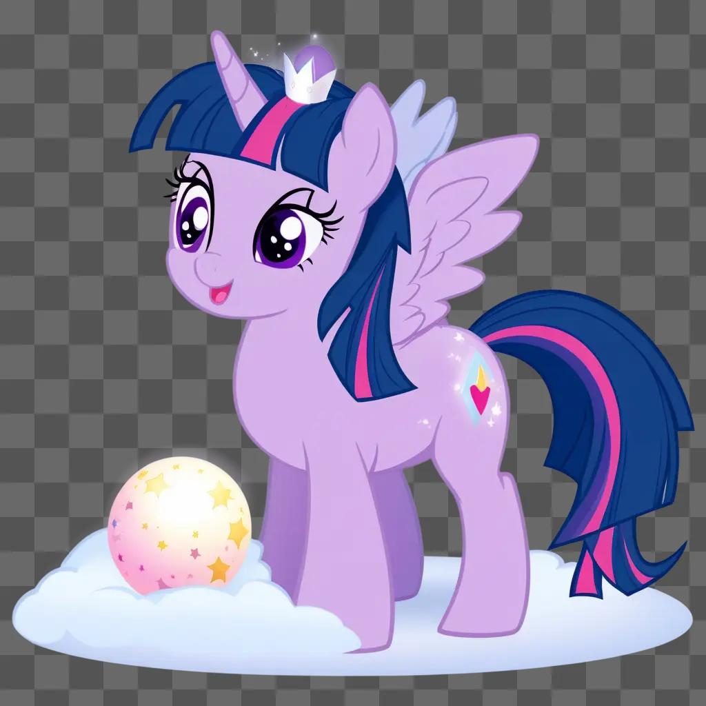 Twilight Sparkle in a magical world