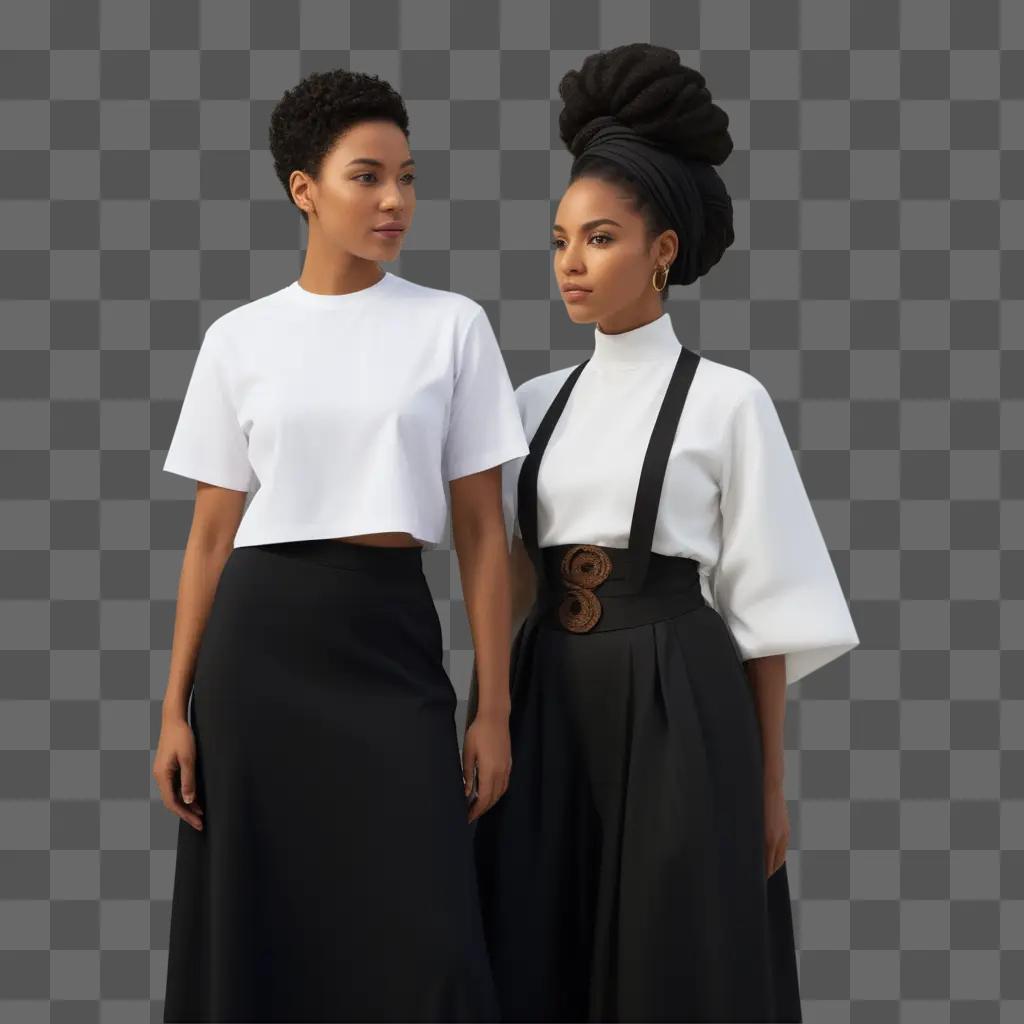 Two black women posing for a photo